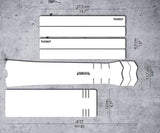 Kit de protection de cadre de vélo électrique Dyedbro transparent - afbeelding 1