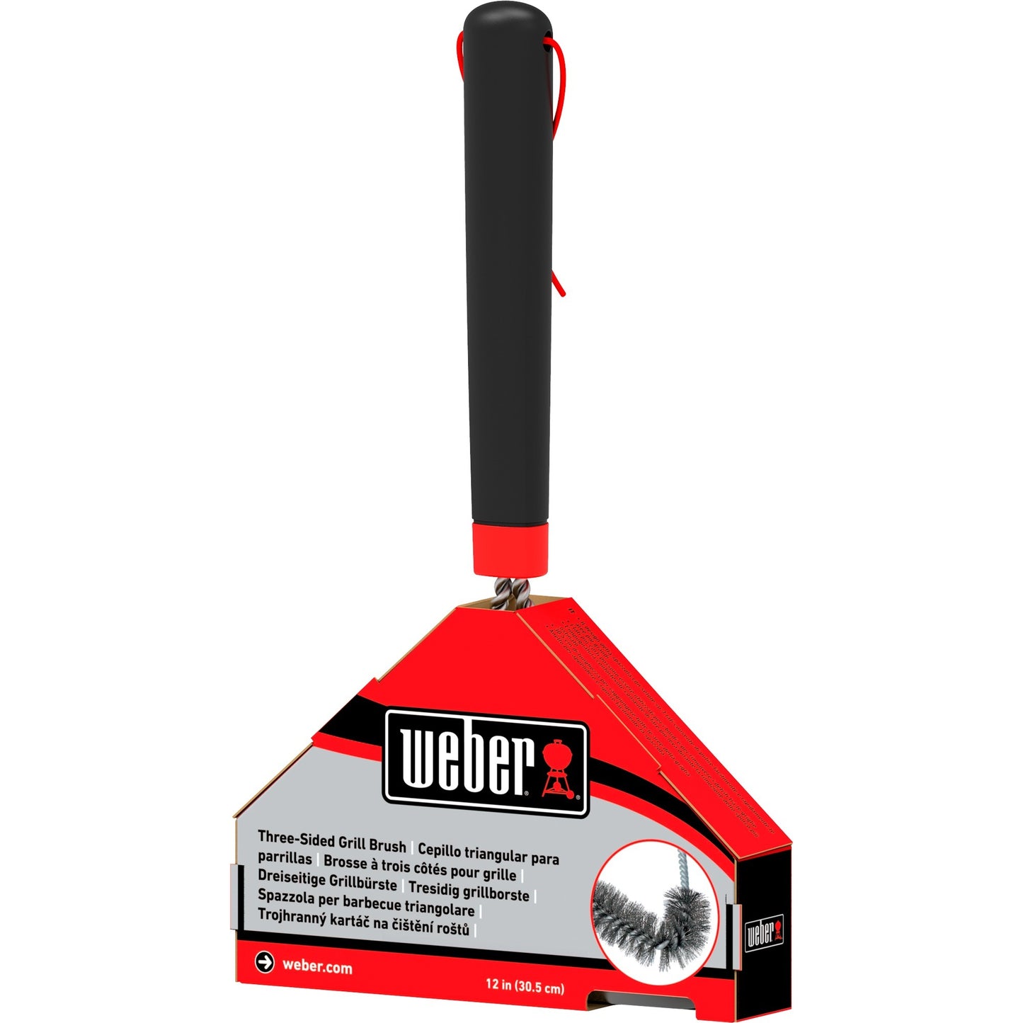 Brosse nettoyage de Weber à trois côtés