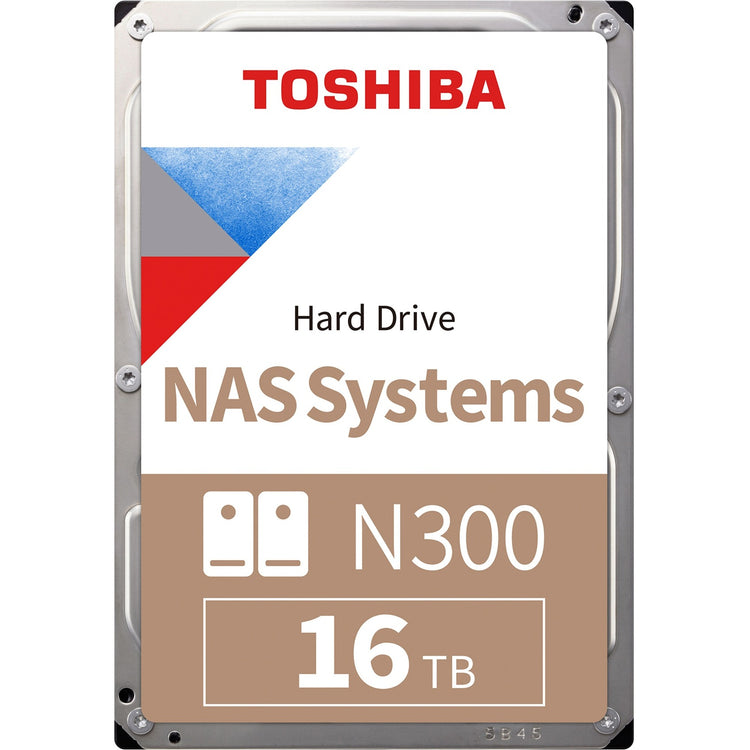 Disque dur Toshiba n300 16 To (SATA 600, 24 7)
