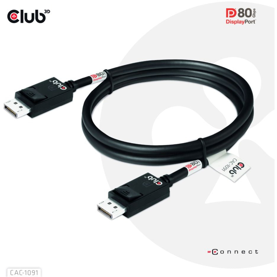 Club 3D DisplayPort 2.1 Bidirectional VESA DP80 Certified