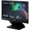 Moniteur Viewsonic vp16-oled 16 (noir (mat), 1x micro HDMI, USB-C, son)
