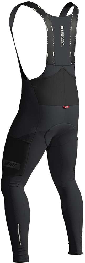 Leatt 4.0 thermaflow - cuissard à bretelles vtt avec peau de chamois