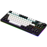 Lorgar kbp70tklw, clavier de jeu (noir, disposition américaine, logar toxique violet, tkl, rvb, échangeable à chaud, pbt double-shot, bluetooth 2.4ghz usb) - afbeelding 7