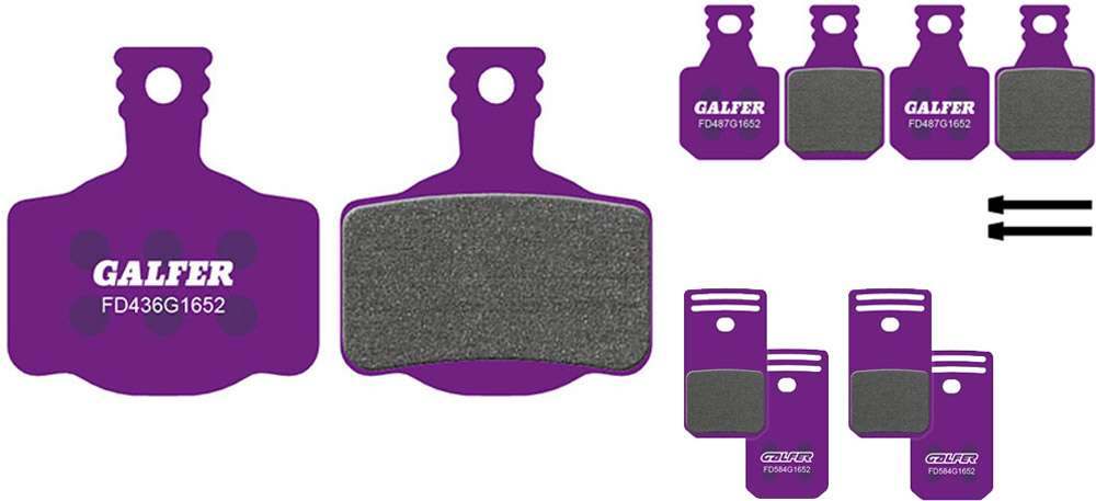 Plaquettes de disque pour vélo électrique Galfer pour magura campagnolo