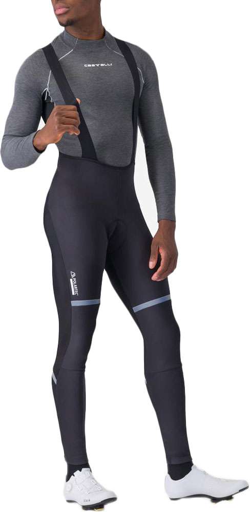 Castelli polare 4 - cuissard à bretelles avec peau de chamois