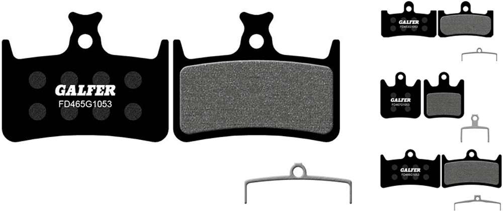 Plaquettes de disque standard pour vélo Galfer pour les trucs en tas