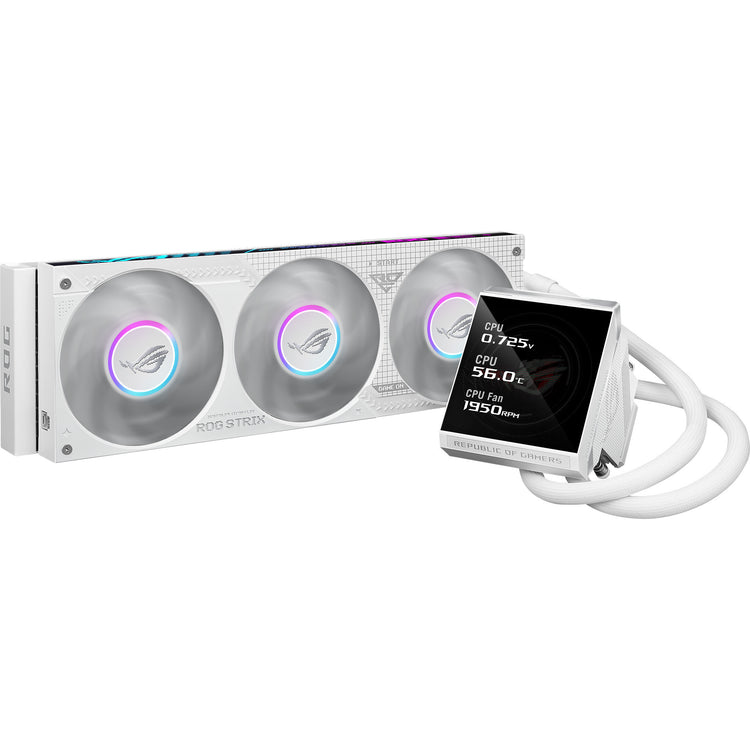 Refroidissement par eau LCD Asus ROG Strix LC IV 360 ARGB (blanc, PWM 4 broches)