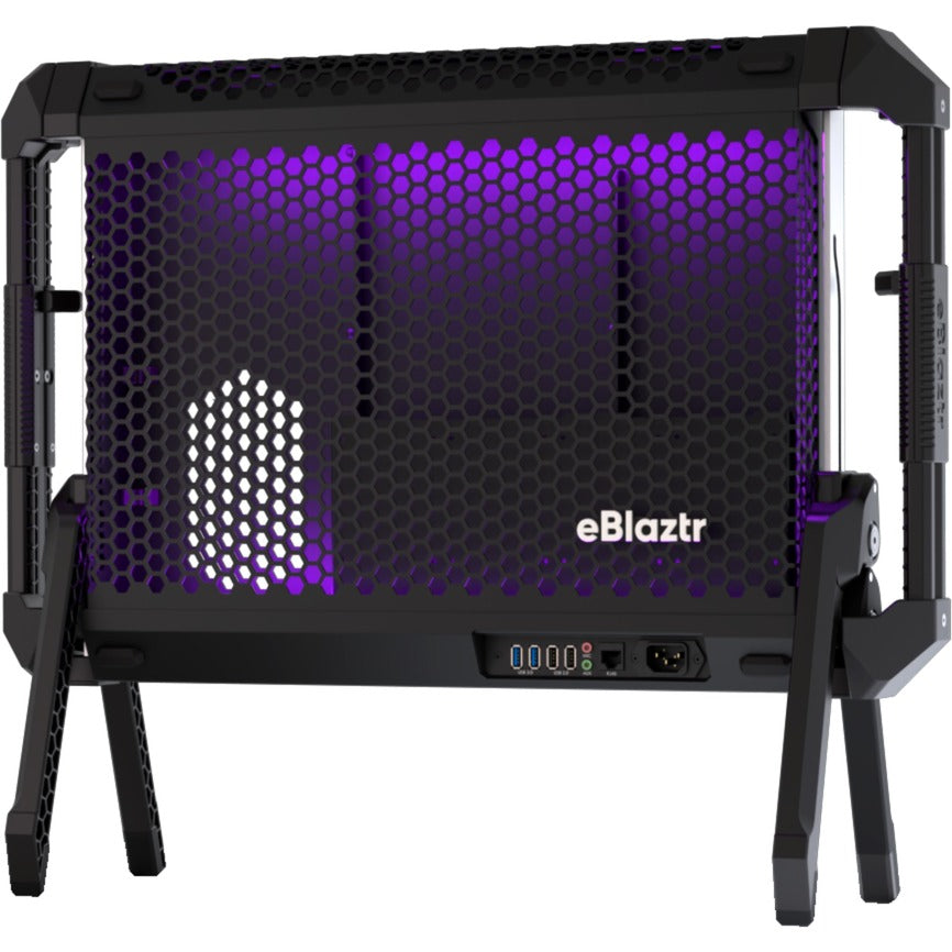 Eblaztr boîtier PC boîtier de bureau (noir (mat))