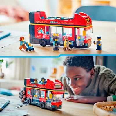 LEGO LEGO CITY 60407 TOURIST ROUGE DOUBLE RED