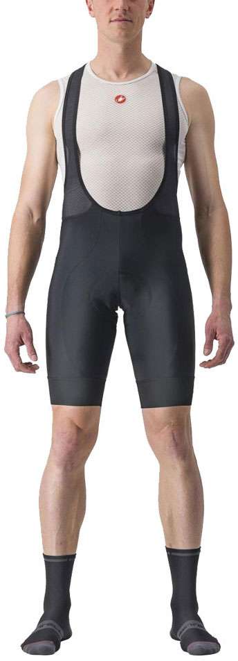 Castelli entrata 2 - cuissard à bretelles avec peau de chamois