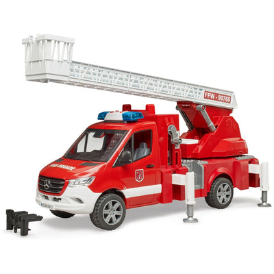 Camion de pompiers Bruder MB Sprinter avec lumière et son