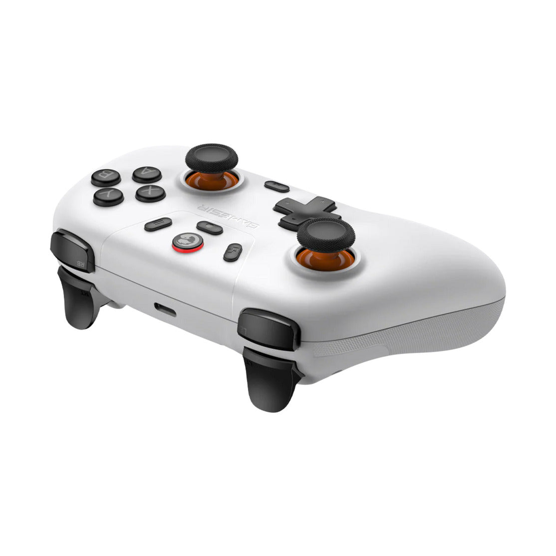 Manette multiplateforme Gamesir Nova Lite (blanc, PC, Steam, Android, iOS, Switch, Bluetooth 2,4 GHz USB)