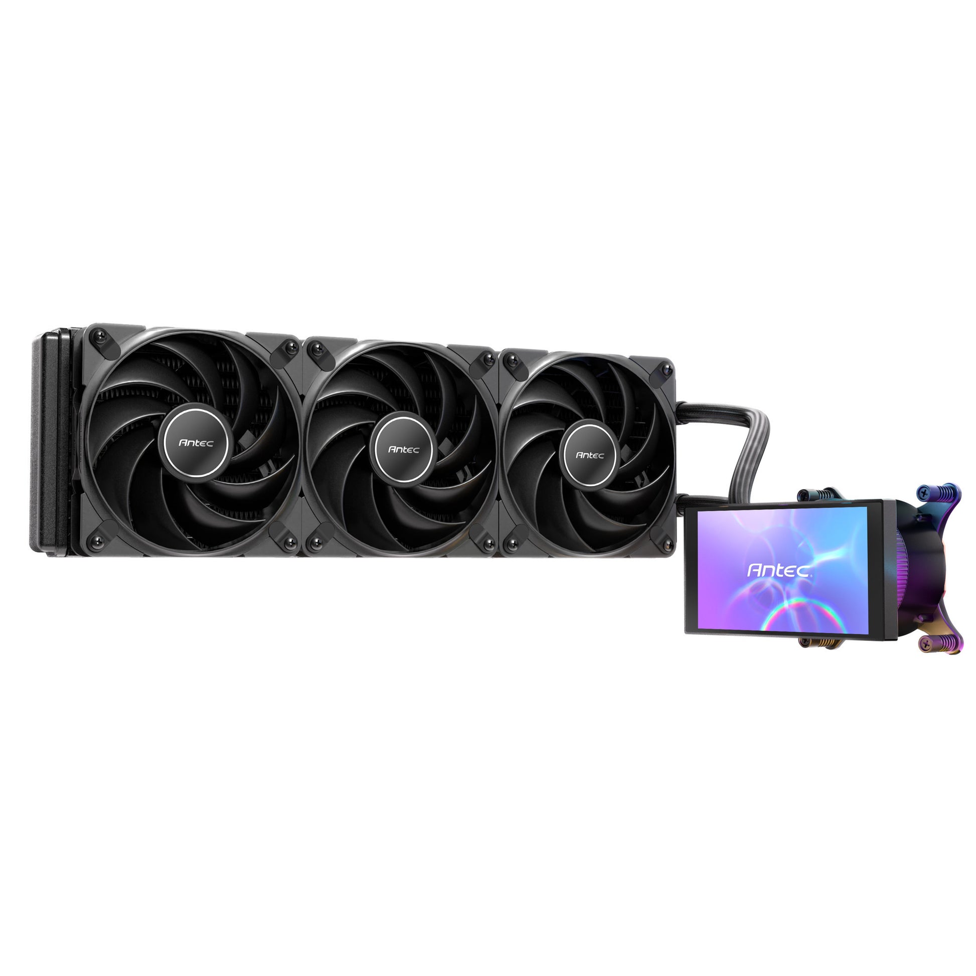 Antec vortex view 360 refroidissement par eau (noir)