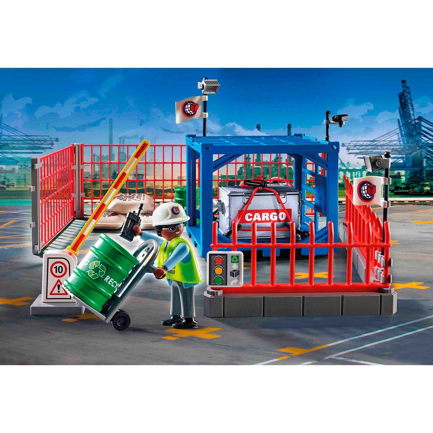 Playmobil City Action Goods Magazine