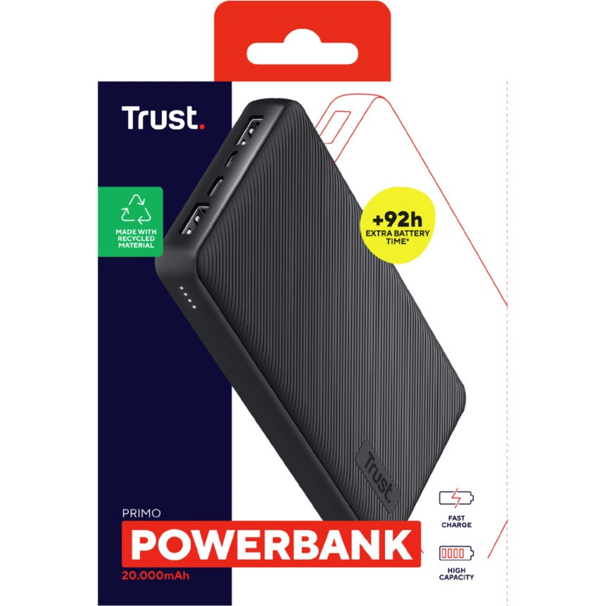 Trust Primo 20 000 MAH Eco Powerbank