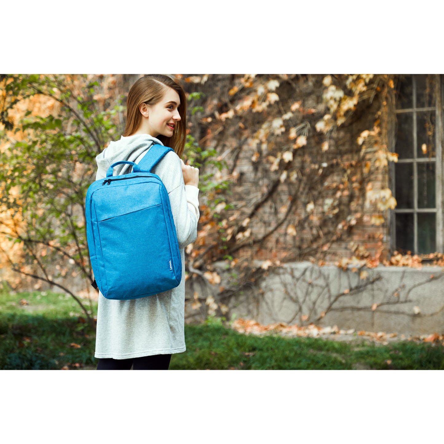Sac à dos pratique et décontracté pour ordinateur portable Lenovo 16 pouces B210 (bleu)