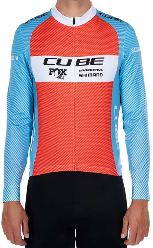 Cube road xc x factory racing - maillot manches longues