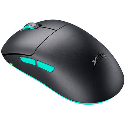 Souris de jeu sans fil Cherry xtrfy m8 (menthe noire, 400 - 26 000 dpi, USB 2,4 GHz)