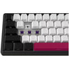 Lorgar kbp70mw, clavier de jeu (noir, disposition américaine, violet toxique logar, 65%, rvb, remplaçable à chaud, pbt double-shot, bluetooth 2.4ghz usb)