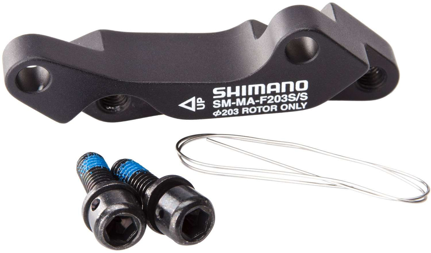 Adaptateur Shimano sm-ma-f203s s pour rotor avant de 203 mm