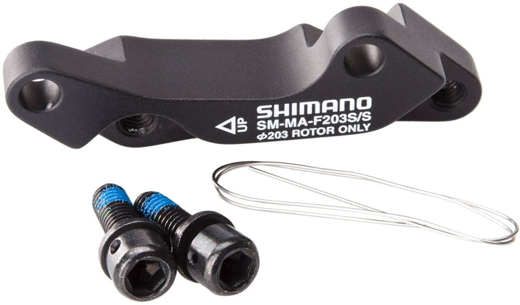 Adaptateur Shimano sm-ma-f203s s pour rotor avant de 203 mm