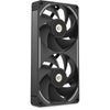 Nzxt f240x ventilateurs de boîtier rgb (noir, 2 pièces, 240 x 120 x 30 mm, pwm)