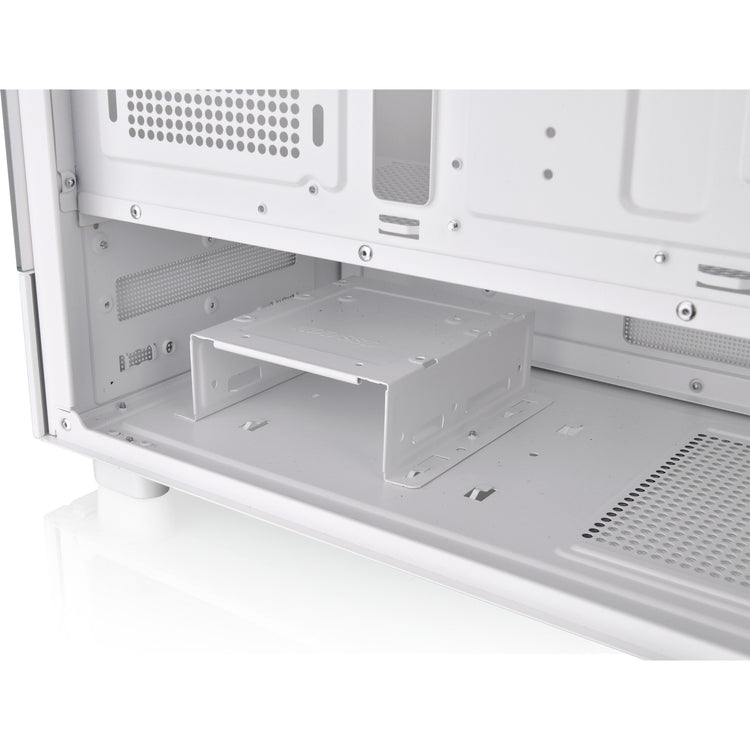 Thermaltake view 270 tg argb - boîtier tour midi neige (blanc | 2x USB-A | 1x USB-C | RGB | verre trempé)