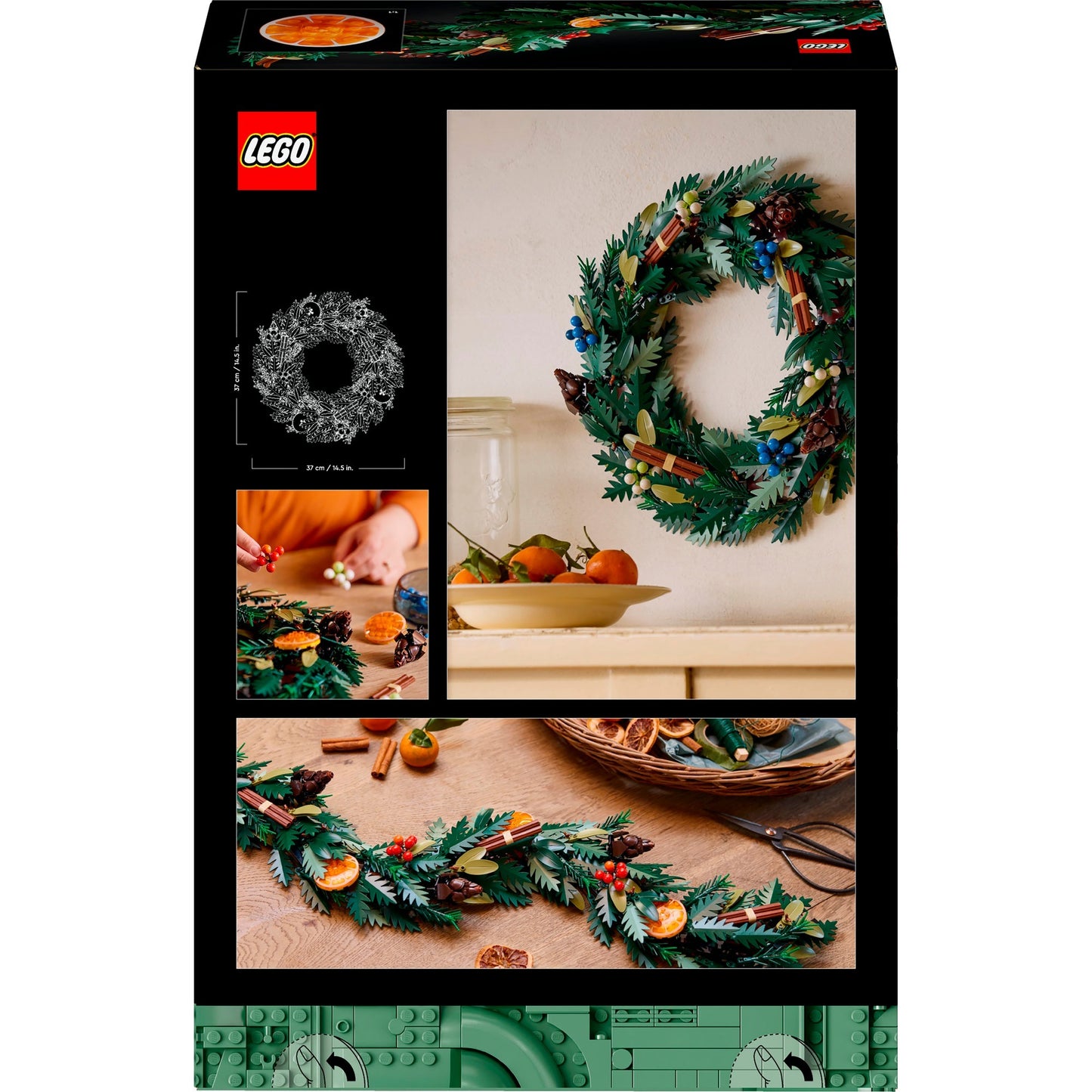 Icônes Lego - jouet de construction de couronne d'automne (10340)