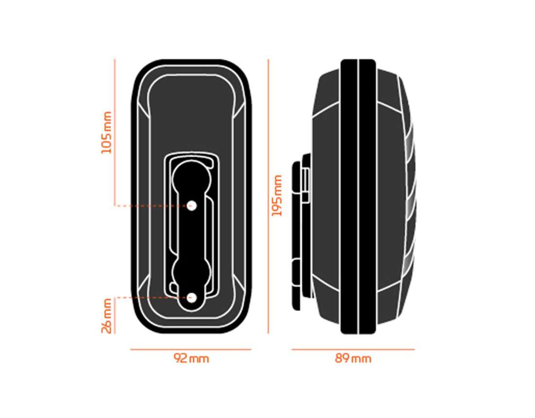 Boîte à outils Fidlock Twist incl. base universitaire