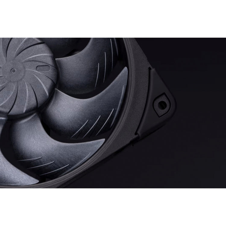 Noctua nf-a12x25 g2 pwm chromax.black ventilateur de boîtier (noir, 120 x 120 x 25 mm)