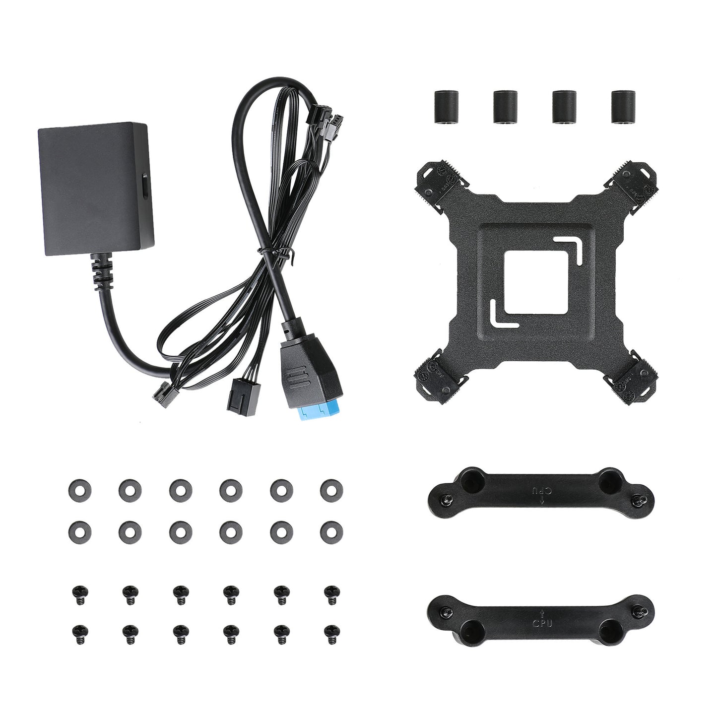 Antec vortex view 360 refroidissement par eau (noir)