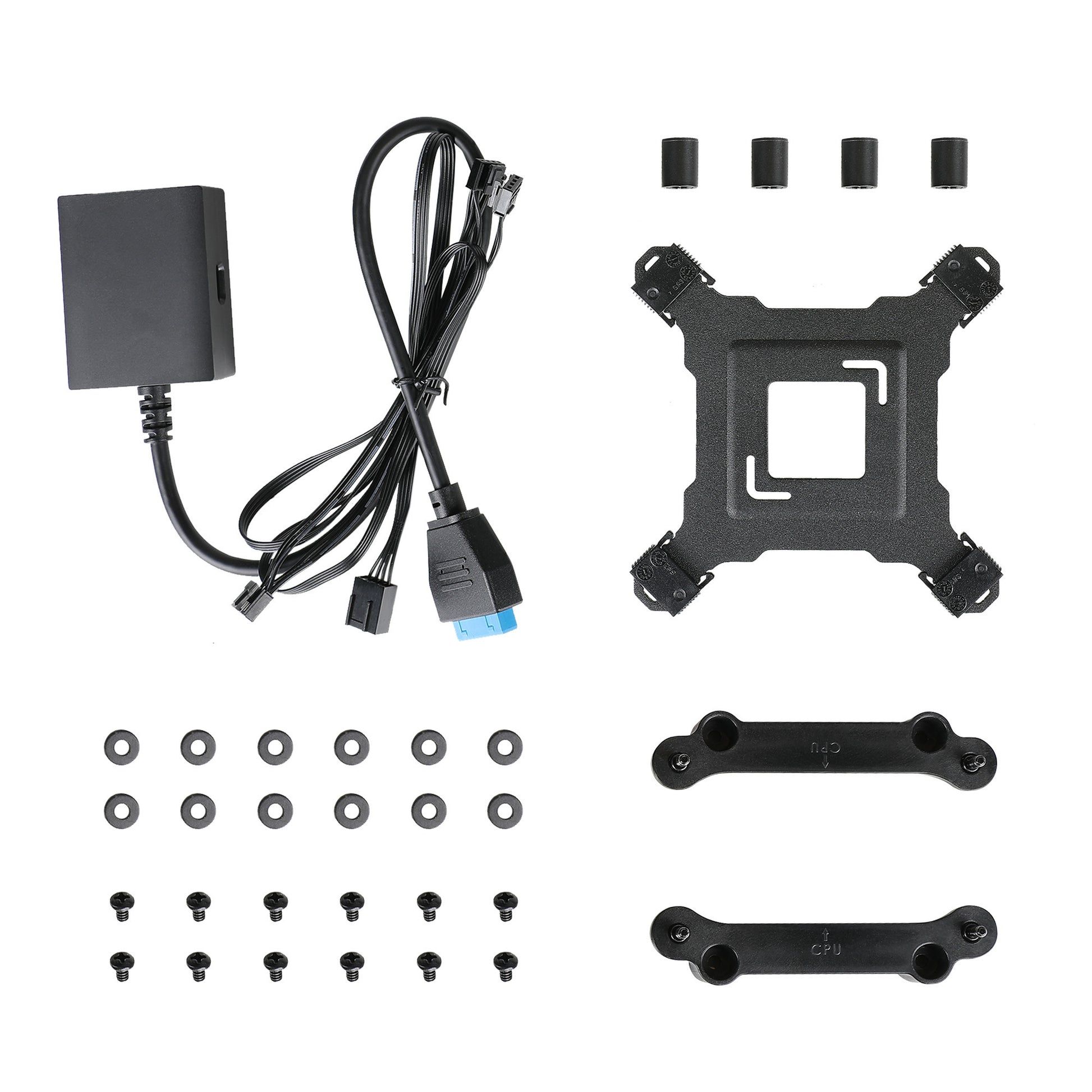 Antec vortex view 360 refroidissement par eau (noir)
