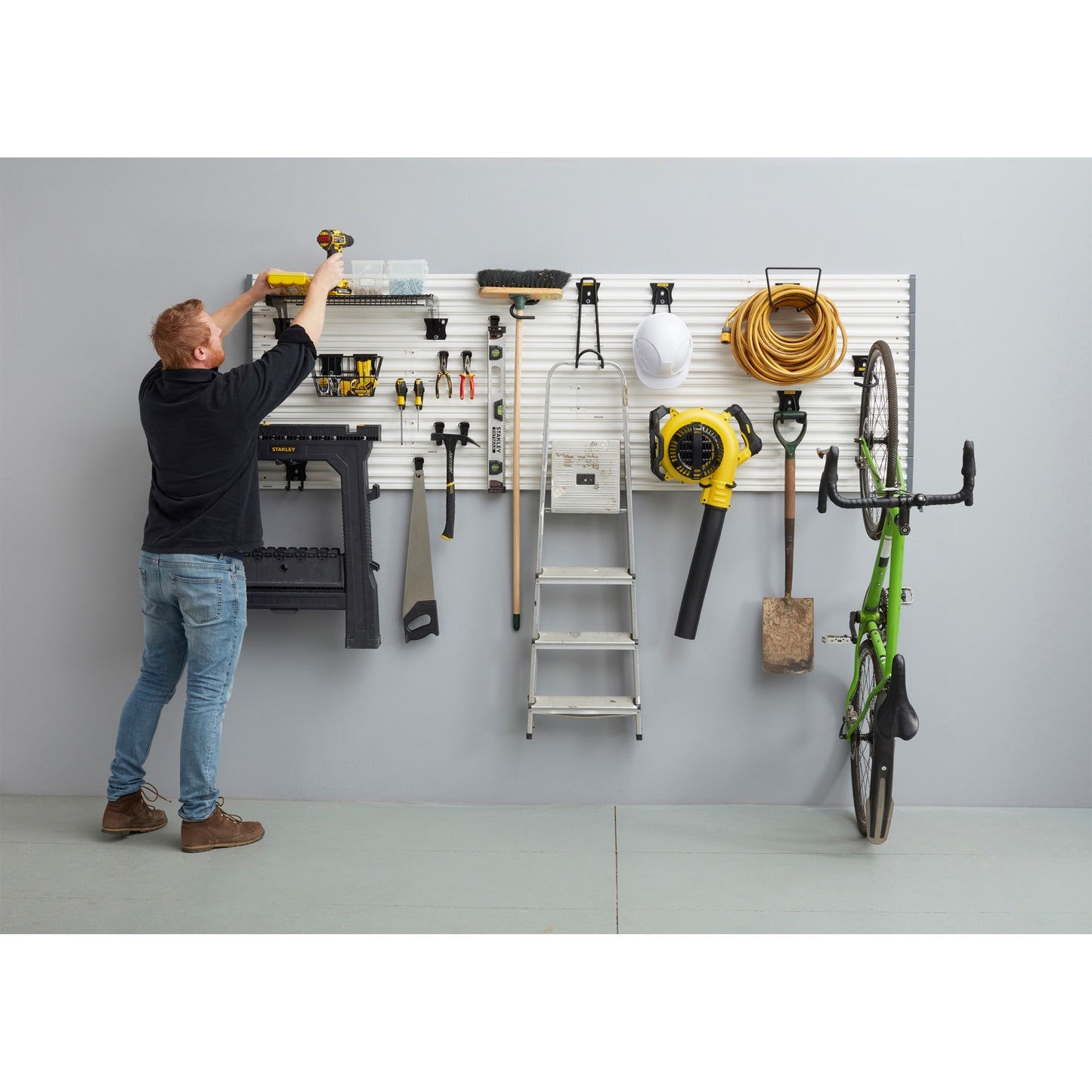 Stanley Track Wall Hooks Range Petit, 8 pièces