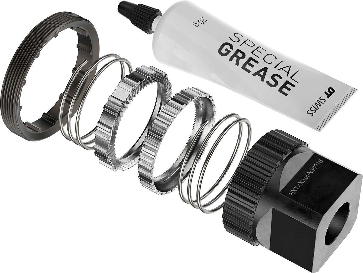 Kit de mise à niveau Dt swiss cliquet deg 60t df système anti-rebond anti-pédale e-mtb