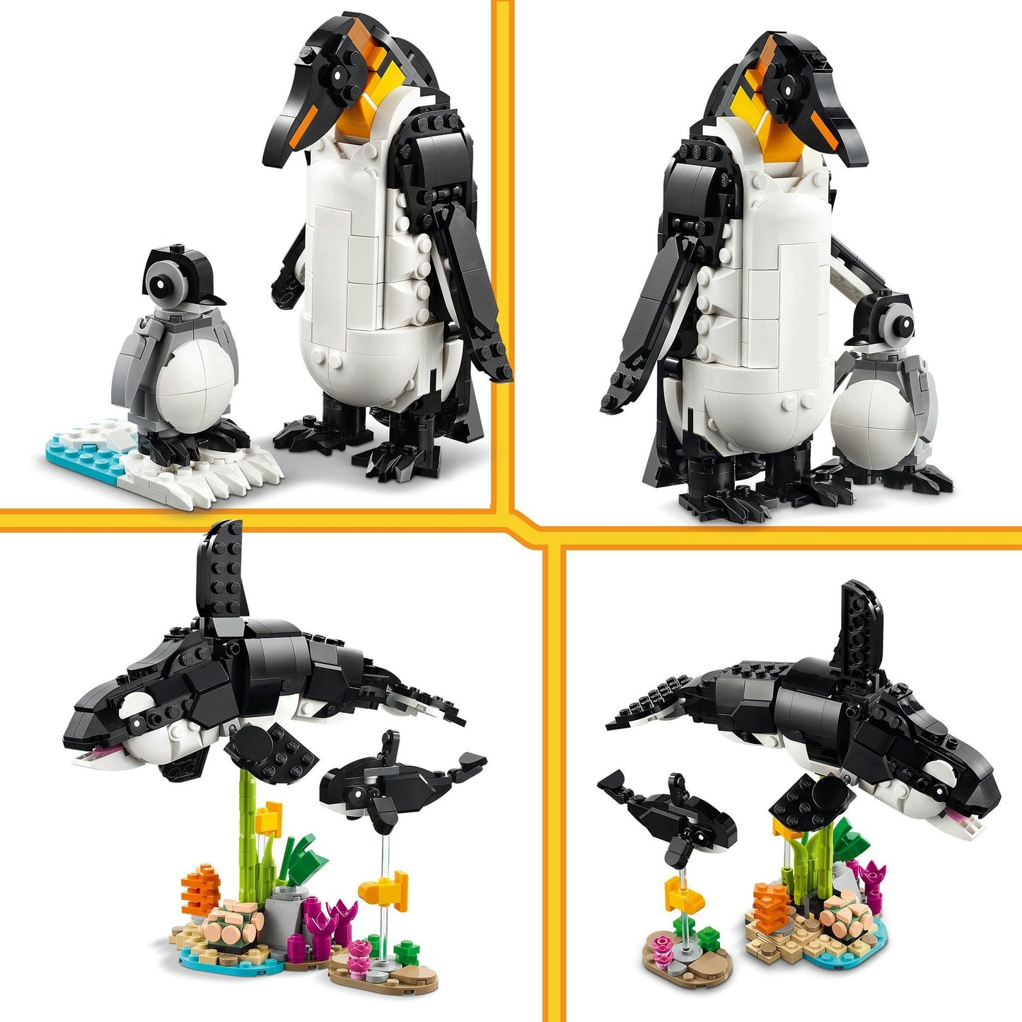 Créateur LEGO LEGO 31165 Animaux sauvages: Famille Panda