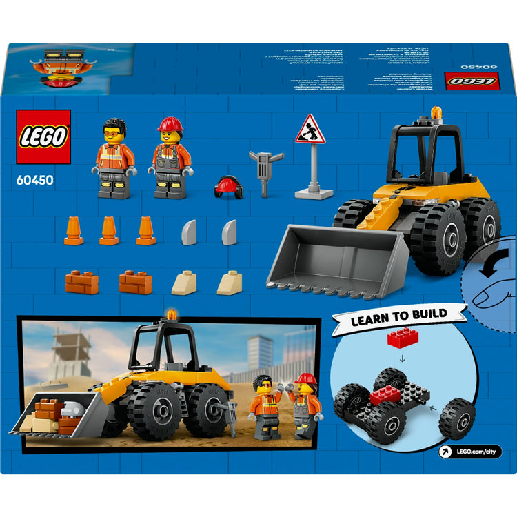 LEGO LEGO CITY 60450 Logeur de roues jaunes