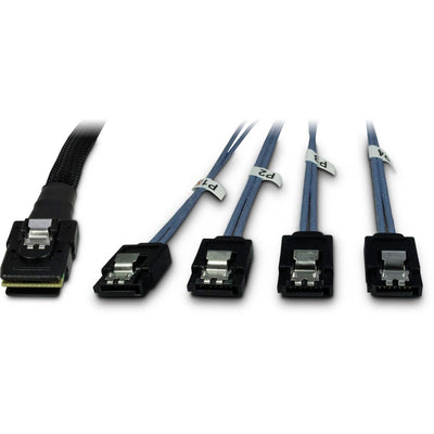 Câble inter-technologie SFF-8087> 4x S-ATA, 1M