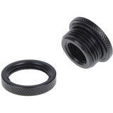 Connexion de cloison Alphacool hf connexion g1 4 (noir) - afbeelding 2
