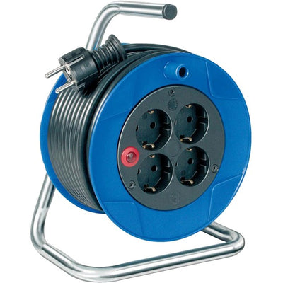 Brennenstuhl Cable compact Reel 15 mètres, 4x mis à la terre