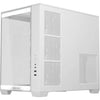 Boîtier tour midi Asus a32 plus (blanc | 2x USB-A | 1x USB-C | RVB | verre trempé)