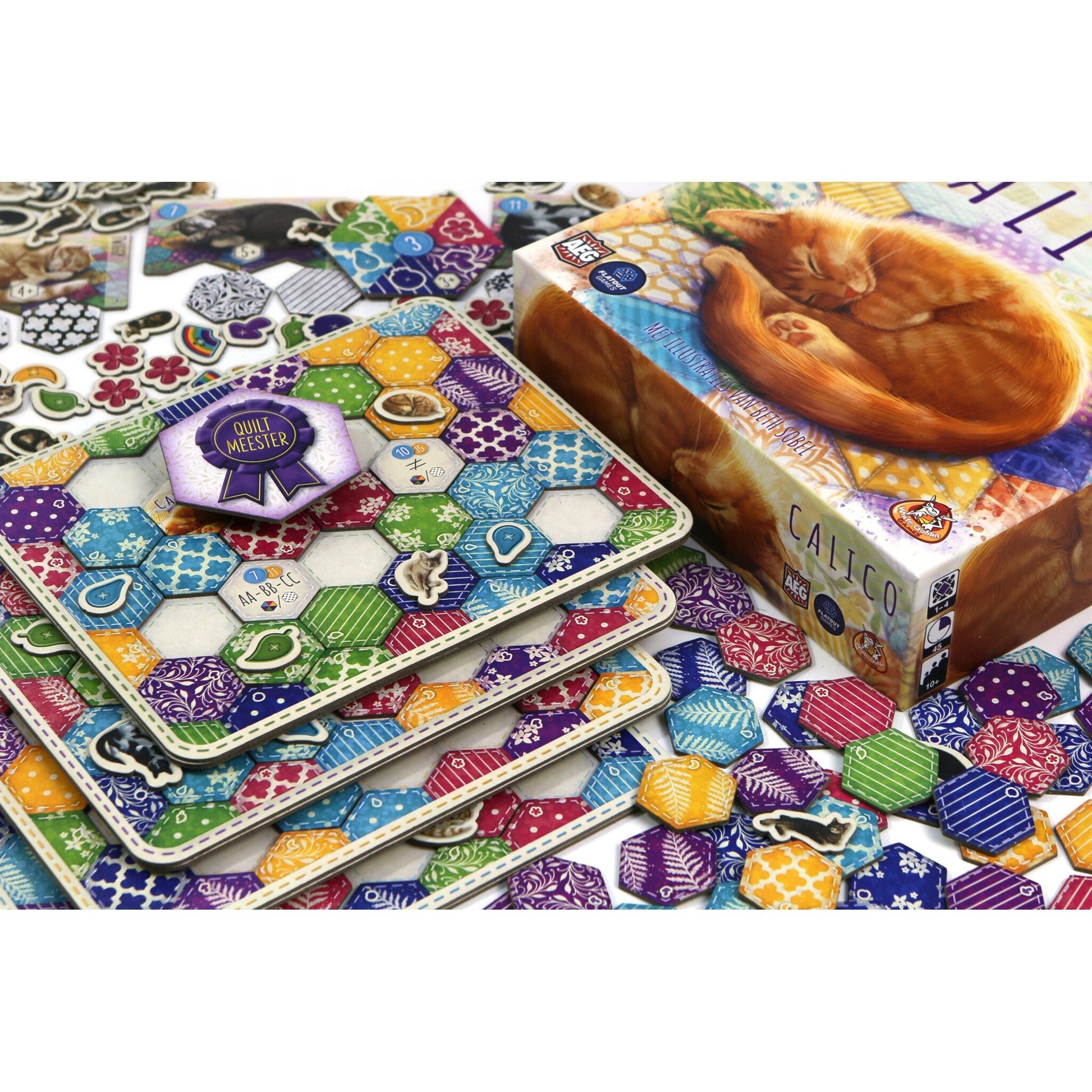 Jeux gobelins blancs calico