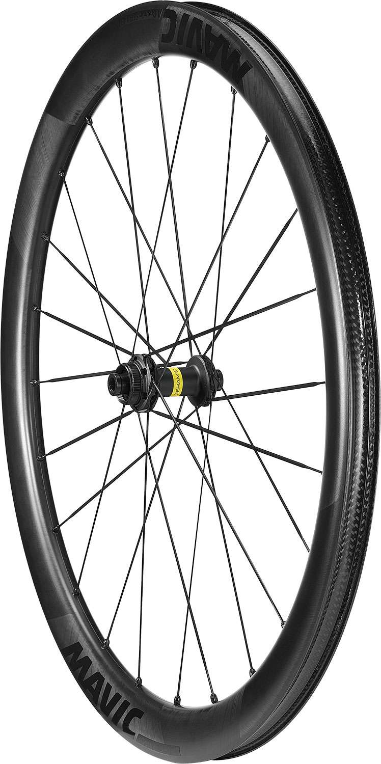Paire de roues Mavic cosmic slr 45 carbone cl shimano hg-r