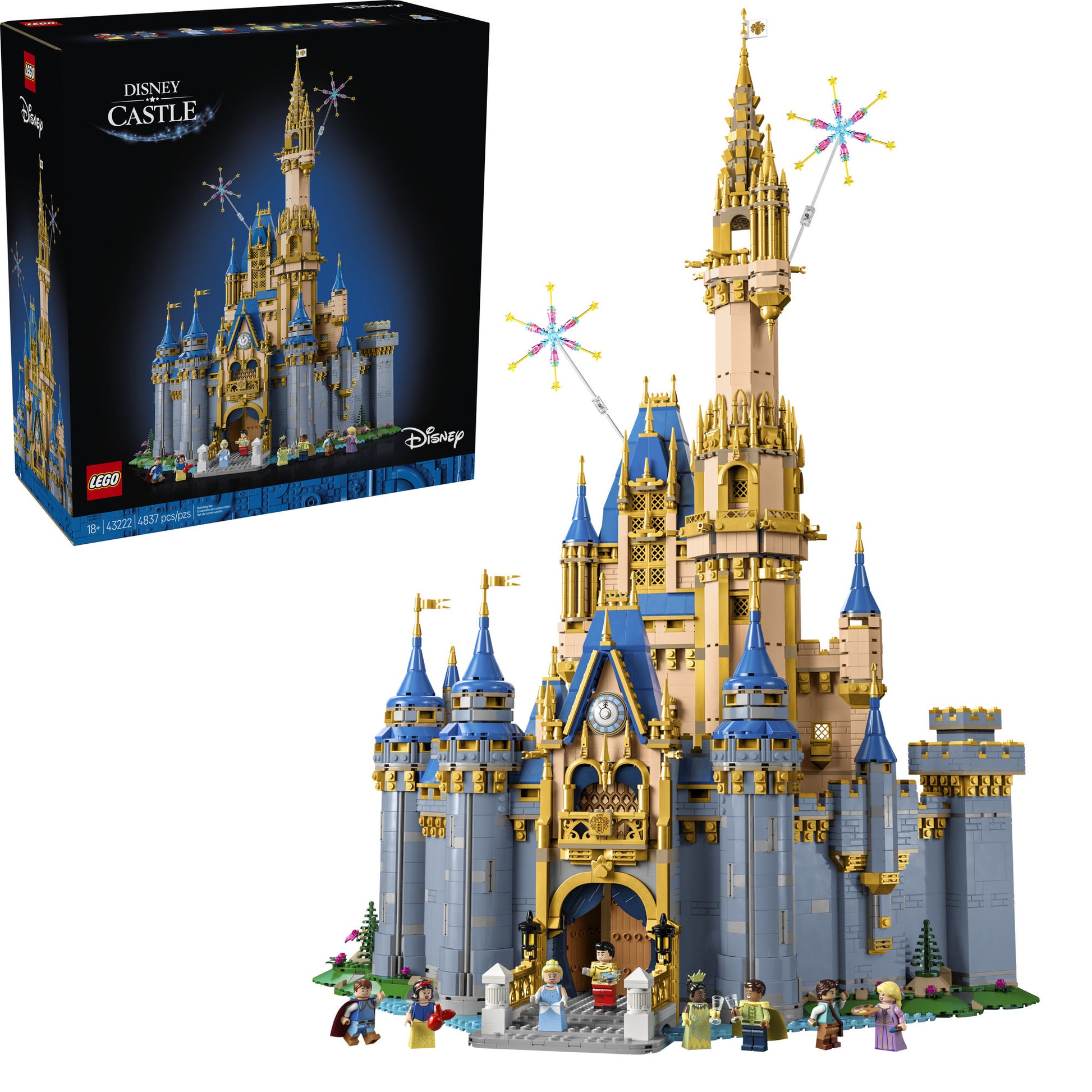 Lego disney - jouets de construction du château Disney (43222)