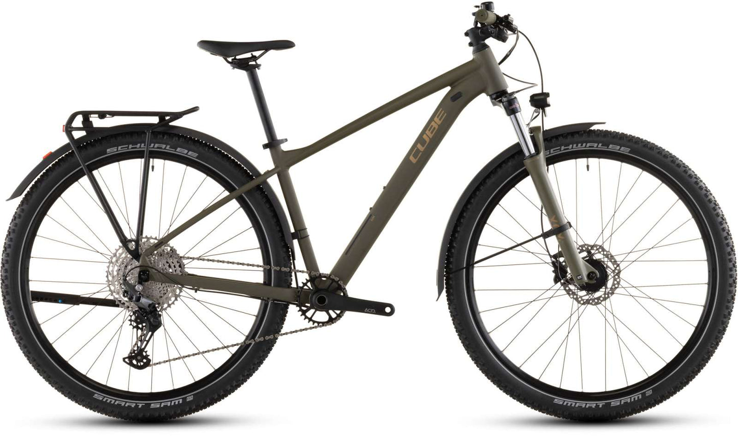 Cube aim slx fe dustyolive'n'gold