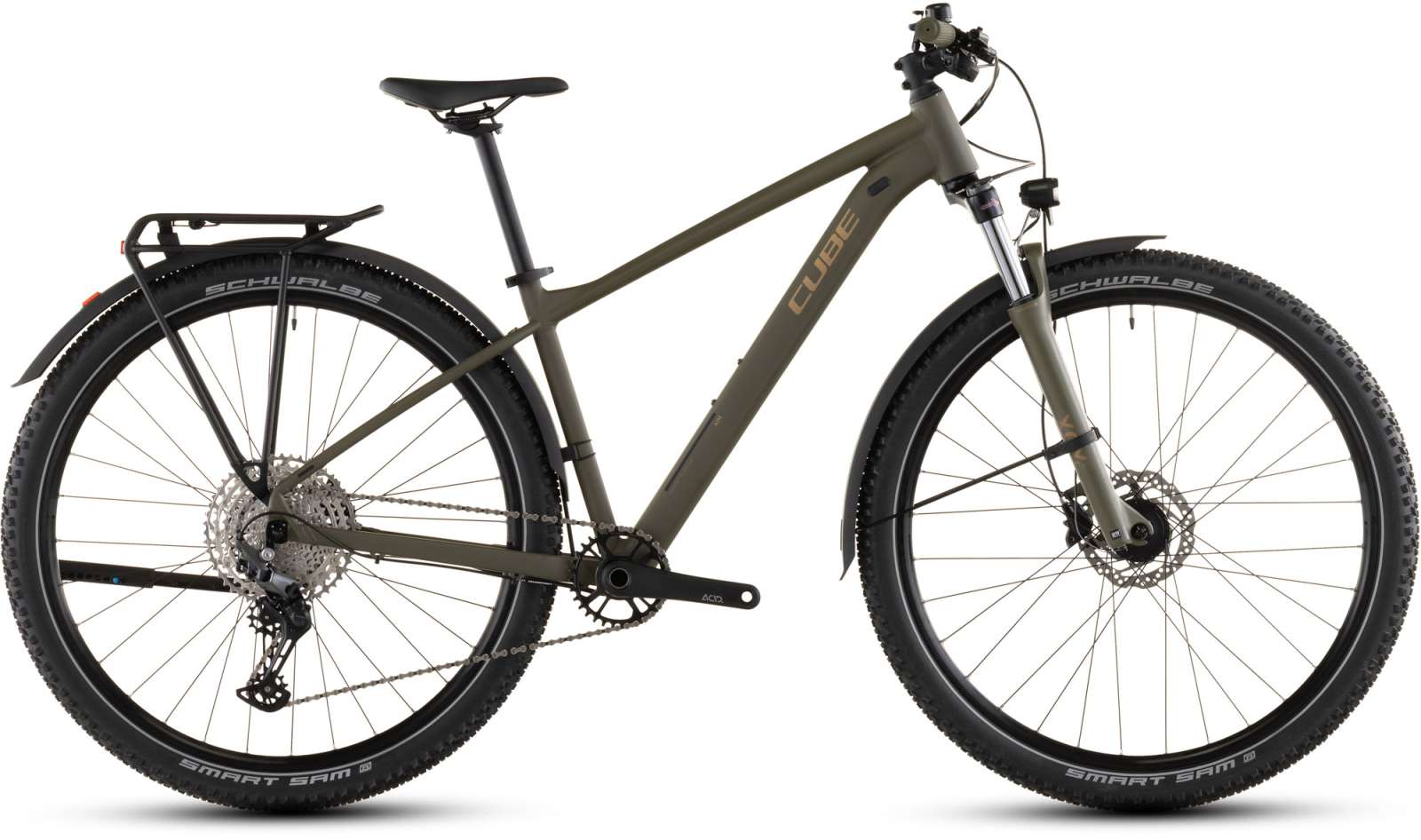 Cube aim slx fe dustyolive'n'gold