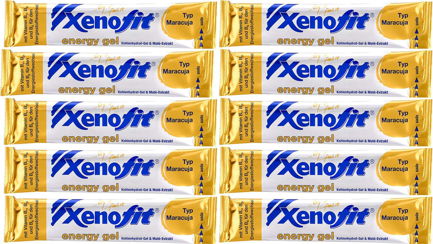 Xenofit gel énergétique fruit de la passion 10x25g