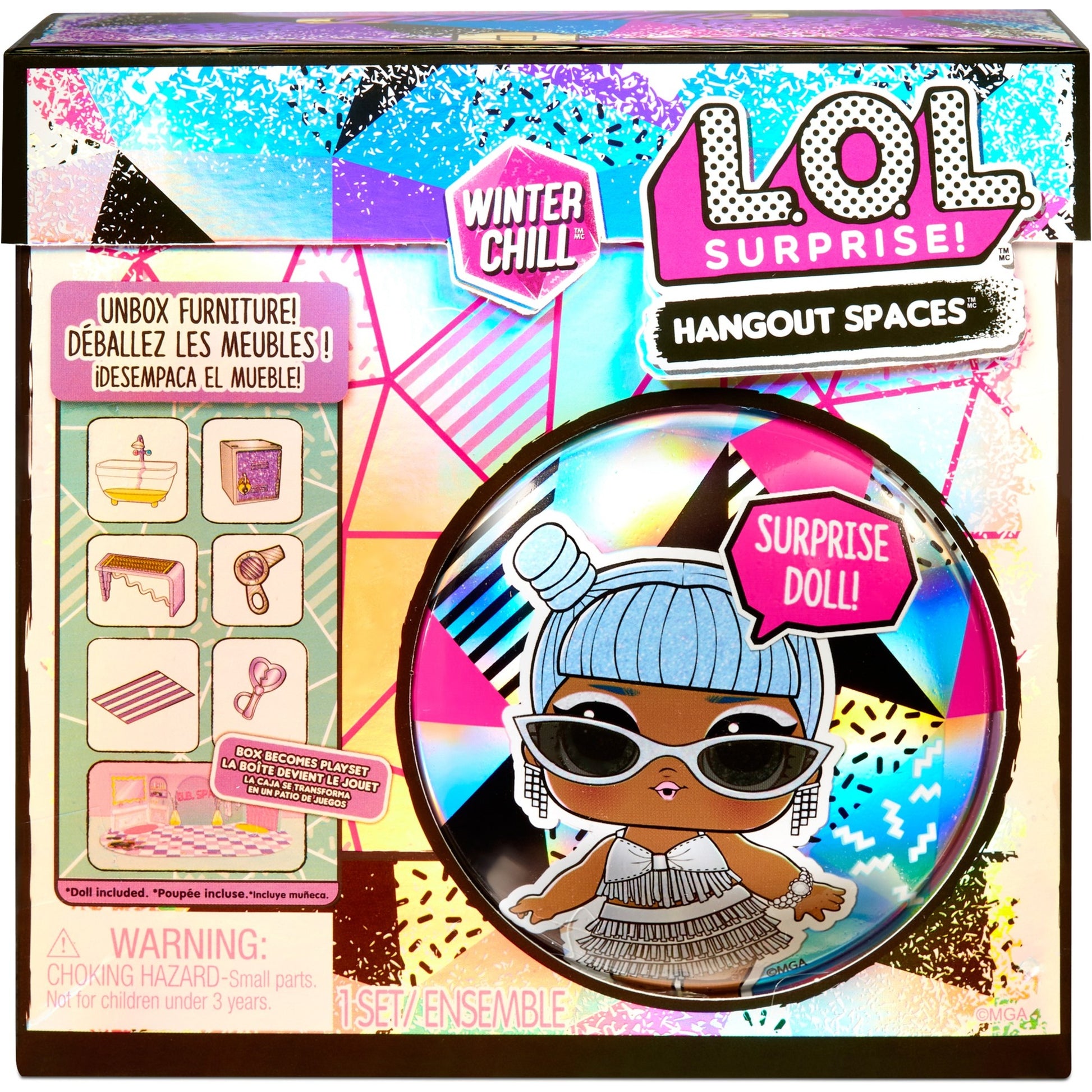 Surprise du divertissement MGA! Espaces de hangout de refroidissement d'hiver Sty