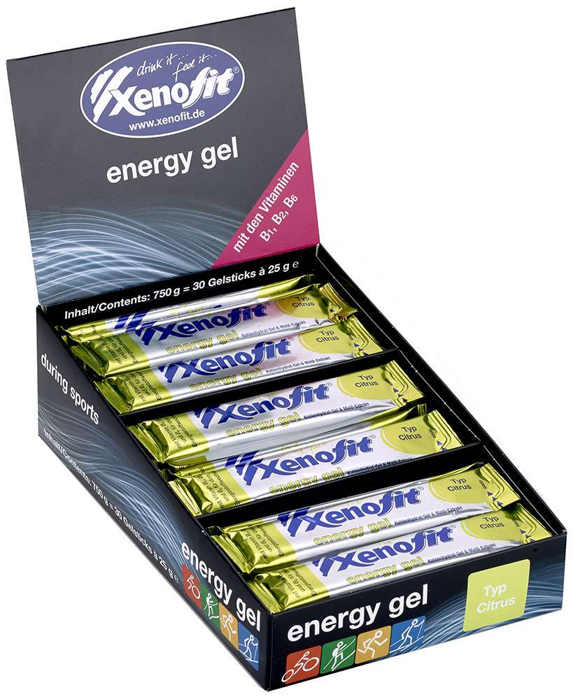Gel énergétique Xenofit boîte 30x25g