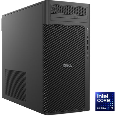 Système PC Dell Pro Max Tower T2 (J9JX5) (noir | Core Ultra 7 265 | RTX A1000 | 32 Go | SSD 1 To)