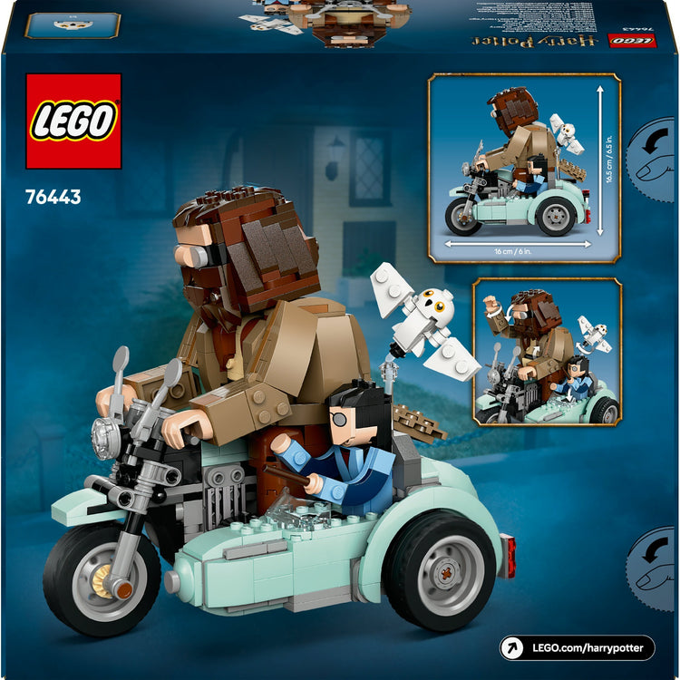 Lego 76443 Harry Potter Hagrid et Harry's Ride sur la moto
